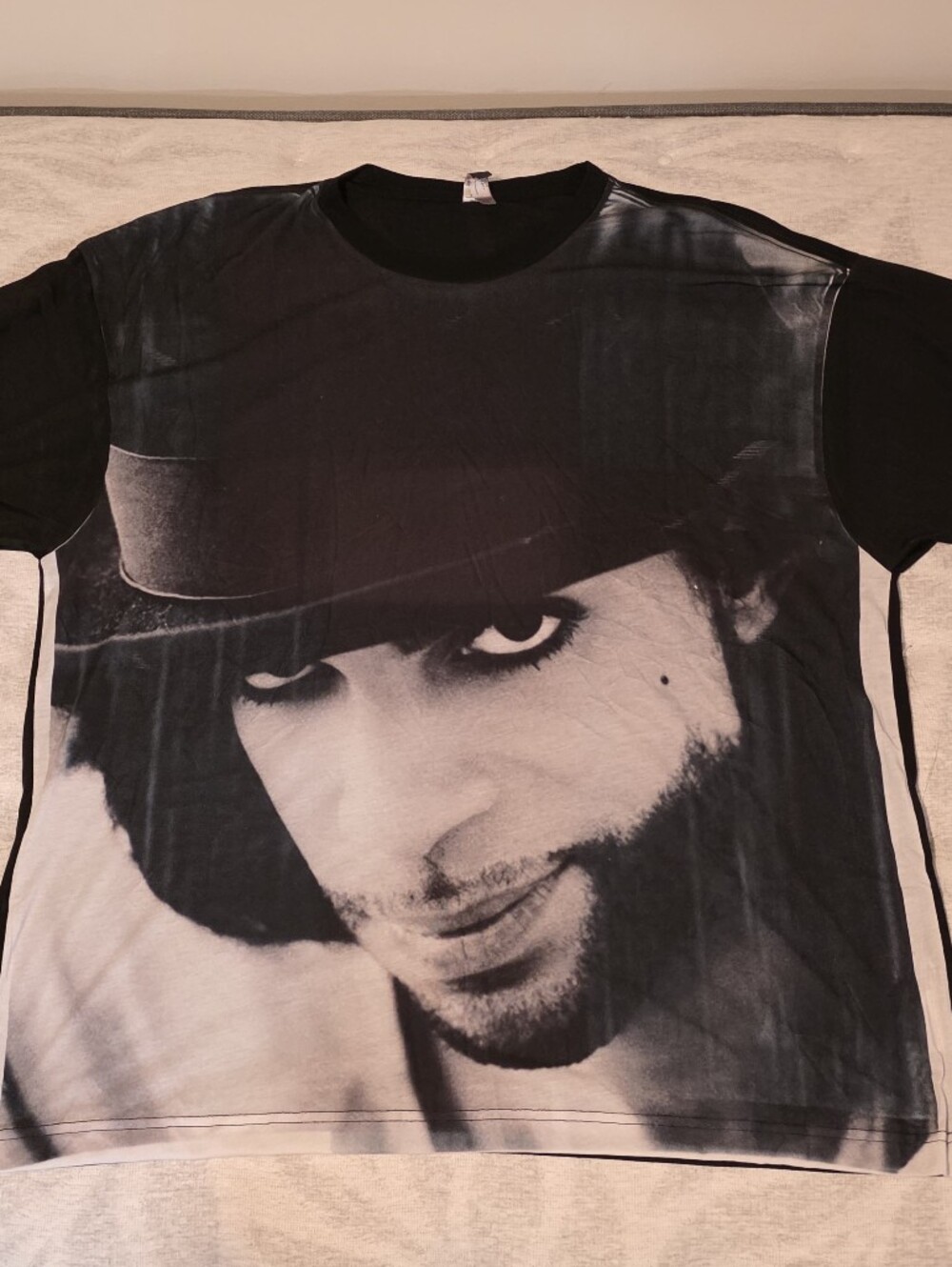 Prince "The Beautiful One" AOP Tribute Graphic Tee - 2XL EUC